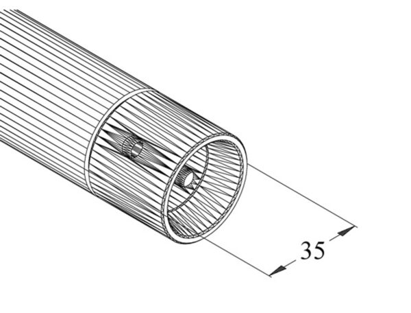 Alutruss Decolock DQ1-250, rovný díl - Image 2