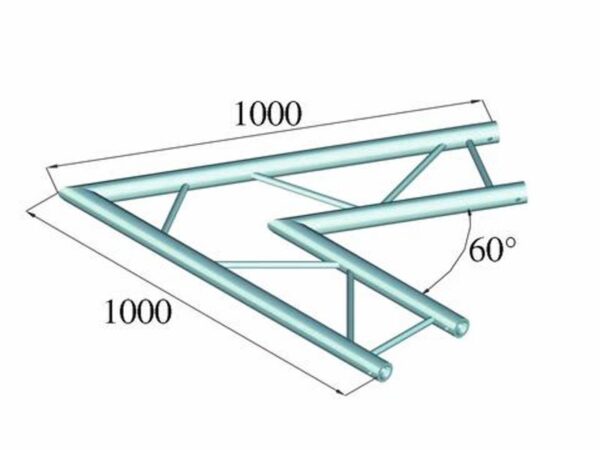 Bilock E-GL22 C20-H, 2-cestný roh 60 - Image 2