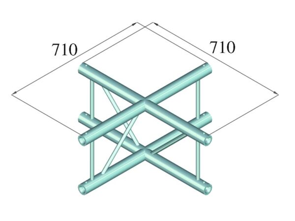 BILOCK E-GL22 C41-V 4-Way Cross - Image 2