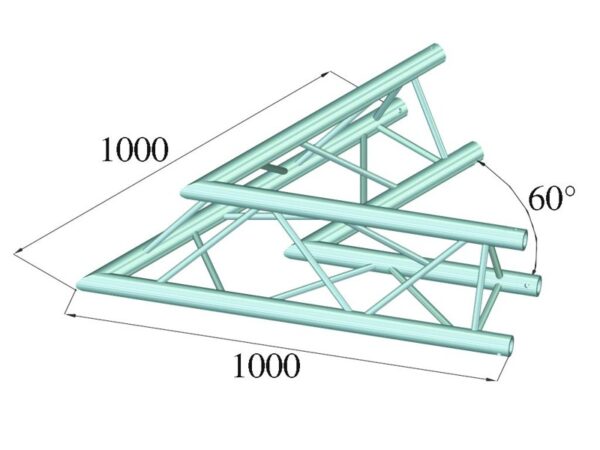 Trilock E-GL33 C-20 2-way corner 60 - Image 2