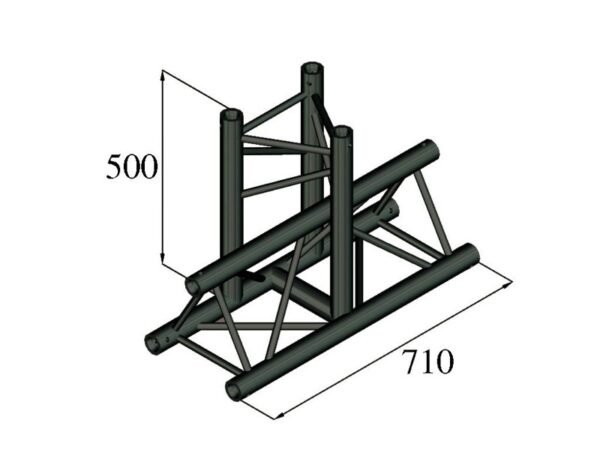 Trilock S-PAT-35 3-koncový T-díl