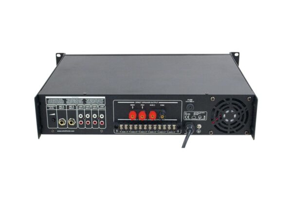 Omnitronic MPVZ-180.6, 100V 6-zónový mixážní zesilovač, 180W - Image 2