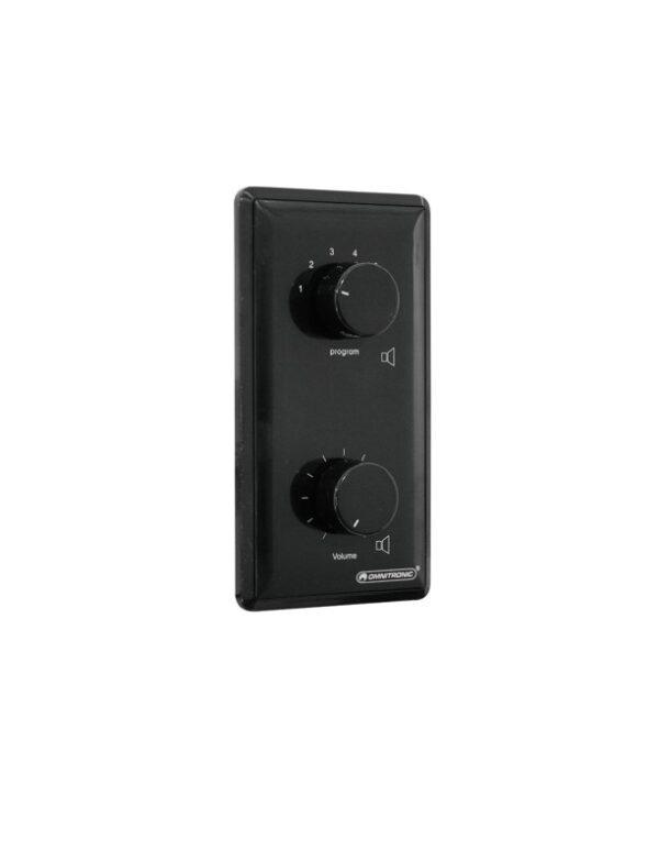 Omnitronic PA ovladač hlasitosti/volič programů 5W mono, černý - Image 2