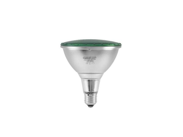 PAR-38 230V SMD 15W E27 LED Omnilux, zelená