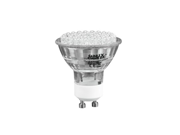 230V GU-10 48 LED 100 bílá 6400K Omnilux