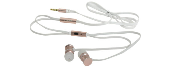 AV:link sluchátka In-Ear Magnetic, hands free, růžová metalíza - Image 2