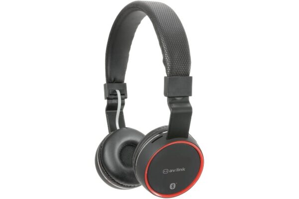 AV:link PBH-10 bezdrátová Bluetooth SD sluchátka, černá - Image 2