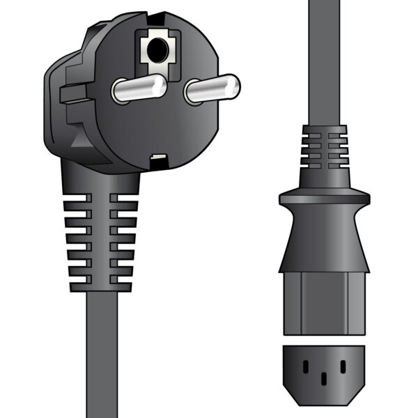 Mercury napájecí kabel 230V, EU Shuko - IEC 10A, 1,5 m - Image 2