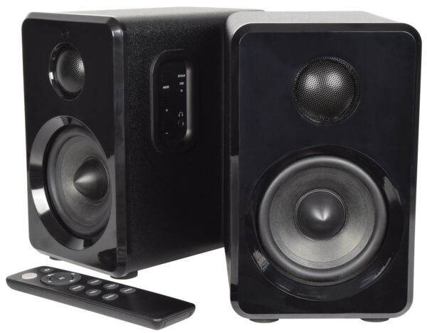 AV:link ABS35BLK, sada aktivních BT/MP3 reproduktorů s DO, černé - Image 2