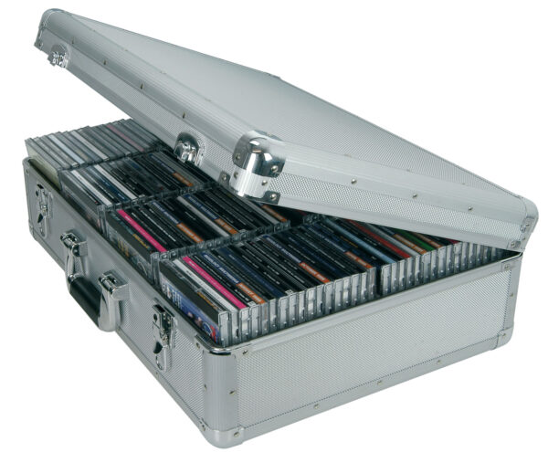 Citronic CDA-120 Hliníkový přepravní kufr na CD