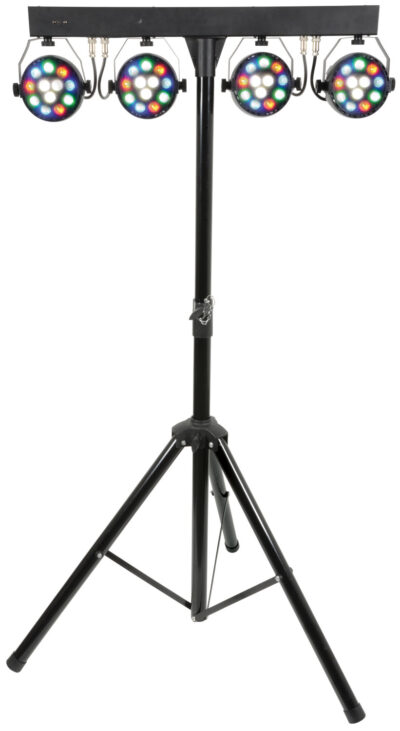 QTX PB-1214 LED PAR Bar, světelný set se stojanem