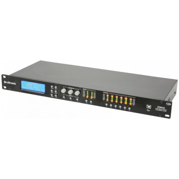 Citronic DSM26 Digitální systém pro správu reproduktorů, 6x výstup XLR - Image 2