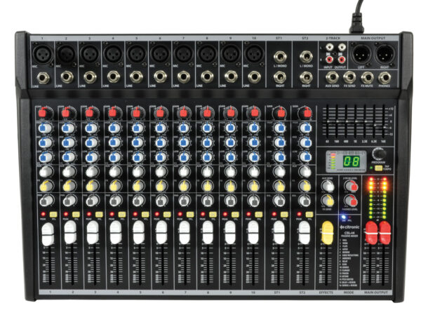 Citronic CSL-14 Kompaktní mixážní pult s DSP