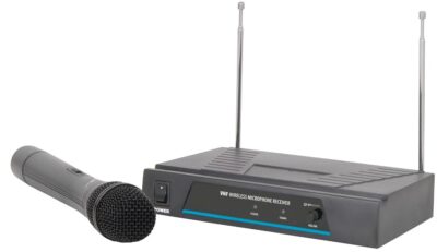 QTX VH1, 1-kanálový bezdrátový mikrofonní set 173,8 MHz