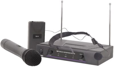 QTX VHN2, 2-kanálový bezdrátový mikrofonní set 173,8 MHz / 174,8 MHz