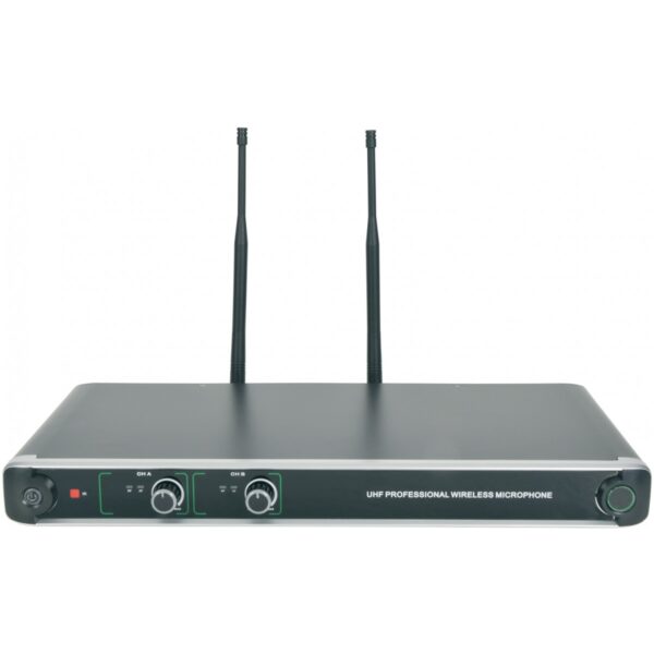 Chord NU20-N, 2-kanálový bezdrátový mikrofonní set 863.8 MHz / 864.8 MHz - Image 2