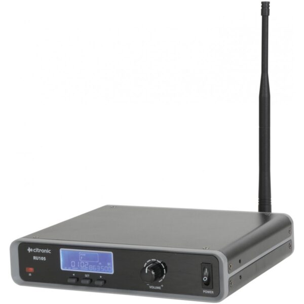 Citronic RU105-N, 1-kanálový bezdrátový mikrofonní set 863-865 MHz - Image 2