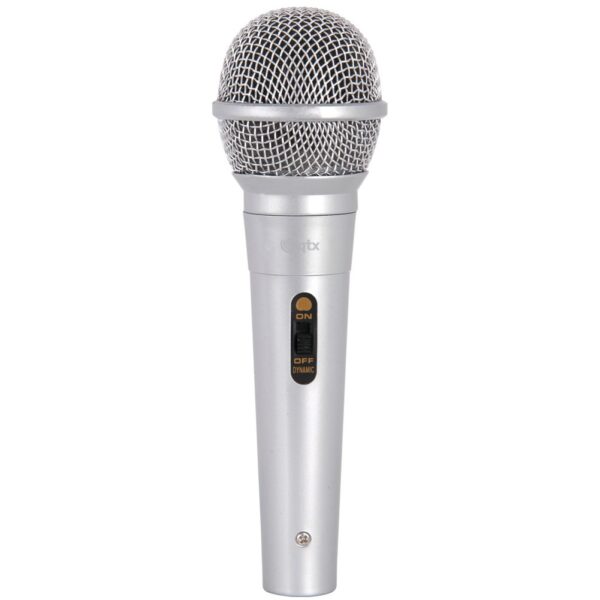 QTX DM11S dynamický mikrofon, stříbrný