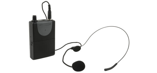 QTX QHS-175.0, VHF náhlavní mikrofonní sada pro mobilní systémy QRPA/QXPA, 175,0 MHz - Image 2