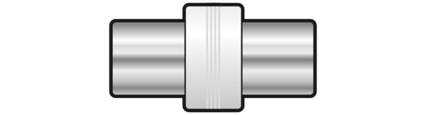 AV:link adaptér koaxiální samec - koaxiální samec - Image 2
