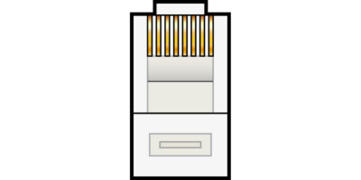 AV:link modulární konektor RJ45 8P8C samec