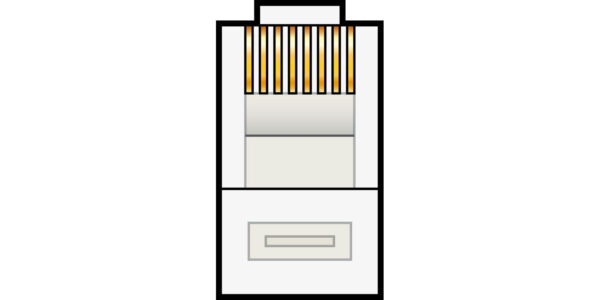 AV:link modulární konektor RJ45 8P8C samec