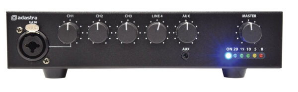 Adastra UA30, 100V mixážní zesilovač, 30W