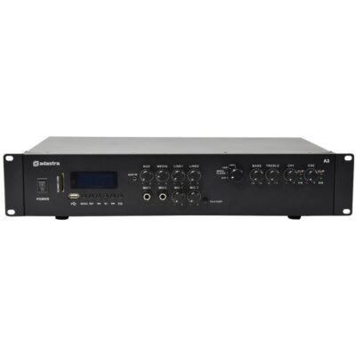 Adastra A2, stereo PA zesilovač, MP3/SD/USB/BT/FM, 2x 200W