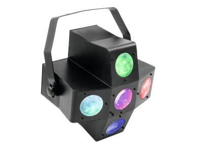 Eurolite LED Pentagon 20x1W RGBAW LED diody, paprskový efekt