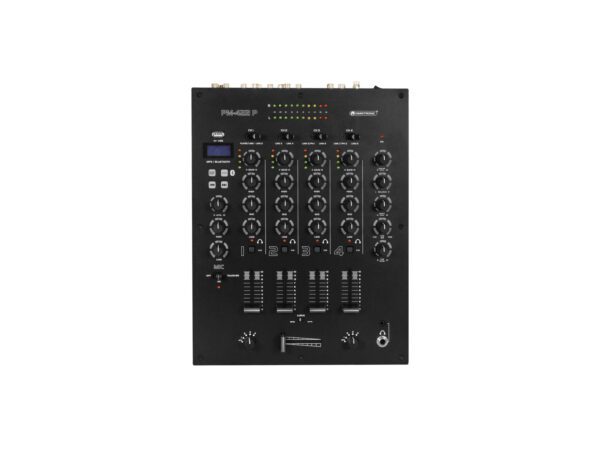 Omnitronic PM-422P, 4-kanálový mixážní pult s MP3/BT přehrávačem - Image 3