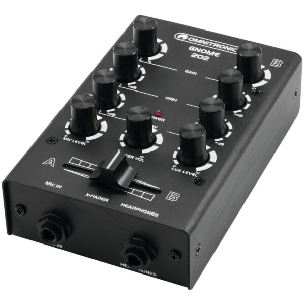 Omnitronic GNOME-202, 2-kanálový, černý - Image 6