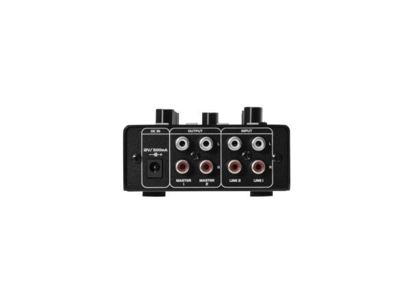 OMNITRONIC GNOME-202P, 2-kanálový, USB, MP3, Bluetooth, černý - Obrázek 4