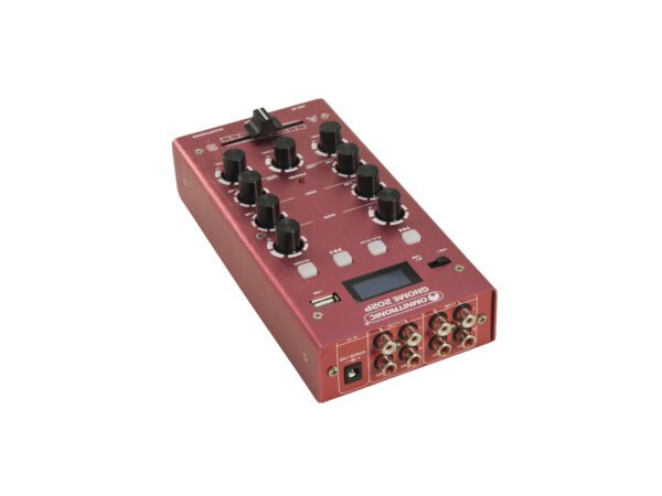 OMNITRONIC GNOME-202P, 2-kanálový, USB, MP3, Bluetooth, červený - Image 5