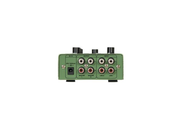 OMNITRONIC GNOME-202P, 2-kanálový, USB, MP3, Bluetooth, zelený - Image 4