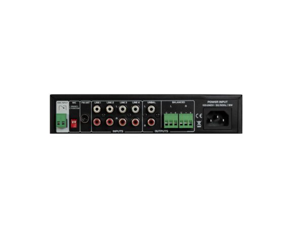 Omnitronic EP-220PS, předzesilovač s BT/MP3/FM - Image 4