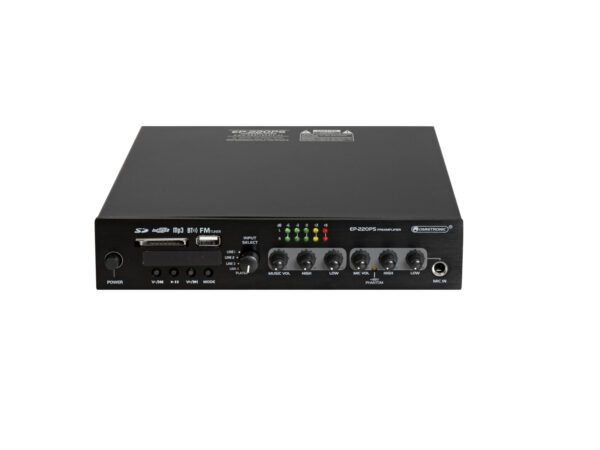 Omnitronic EP-220PS, předzesilovač s BT/MP3/FM - Image 7