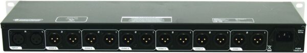 Omnitronic ZD-160, zónový distributor, stříbrný - Image 3