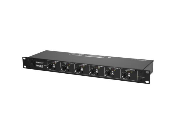 Omnitronic ZD-160B, zónový distributor, černý - Image 3