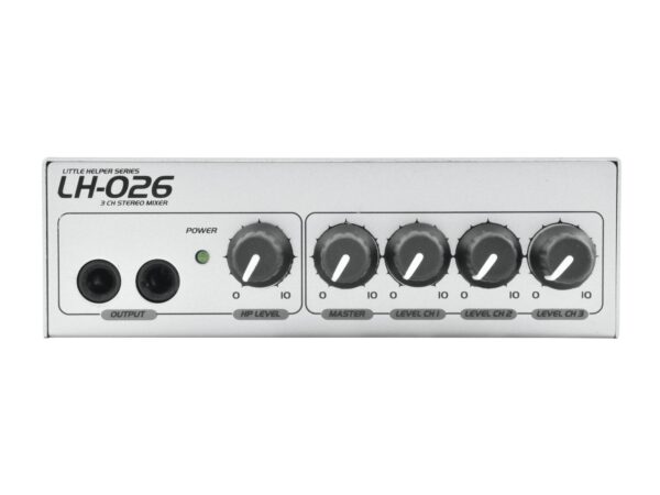 Omnitronic LH-026, mini mixážní pult 3-kanálový stereo - Image 7