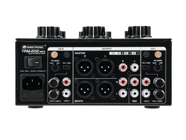 Omnitronic TRM-202MK3, 2-kanálový mixážní pult - Image 3