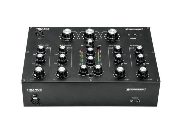 Omnitronic TRM-402, 4-kanálový mixážní pult - Image 4