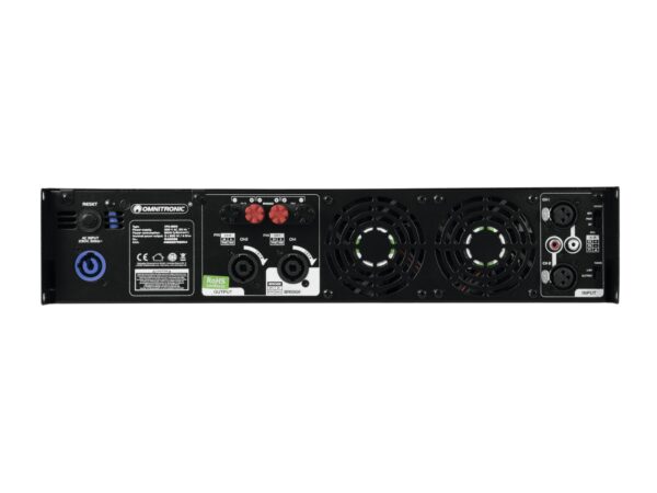 Omnitronic XPA-1800, zesilovač 2x 900W - Image 3
