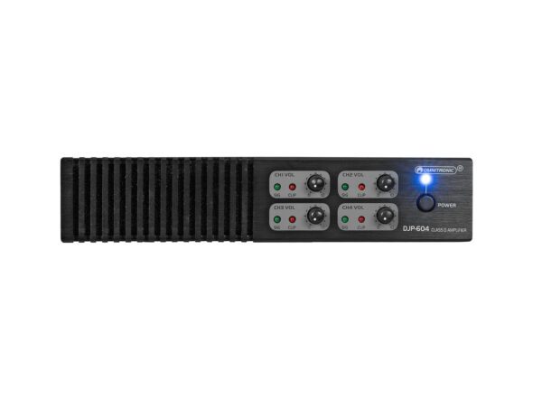 OMNITRONIC DJP-604, výkonový zesilovač, 4x 150W - Image 3