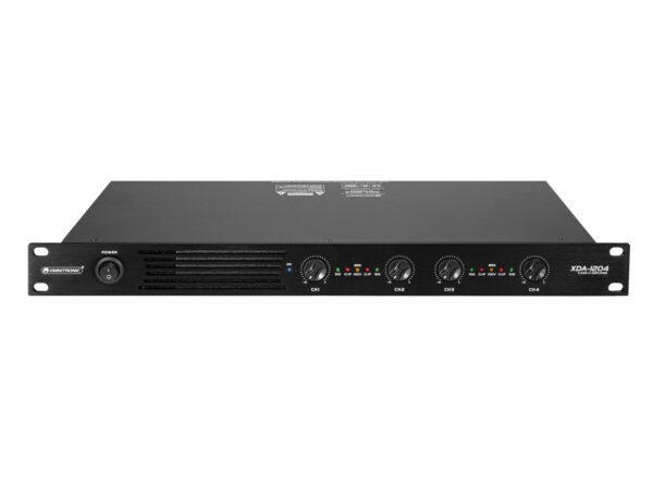 Omnitronic XDA-1204, 4-kanálový zesilovač třídy D, 4x 300W - Image 4