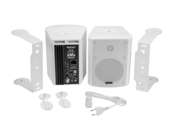 Omnitronic ALP-5, aktivní 5" reproboxy 2x30W, bílé, cena/pár - Image 4