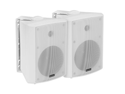 Omnitronic ALP-6A aktivní 6,5" reproboxy 2x45W, bílý, cena/pár