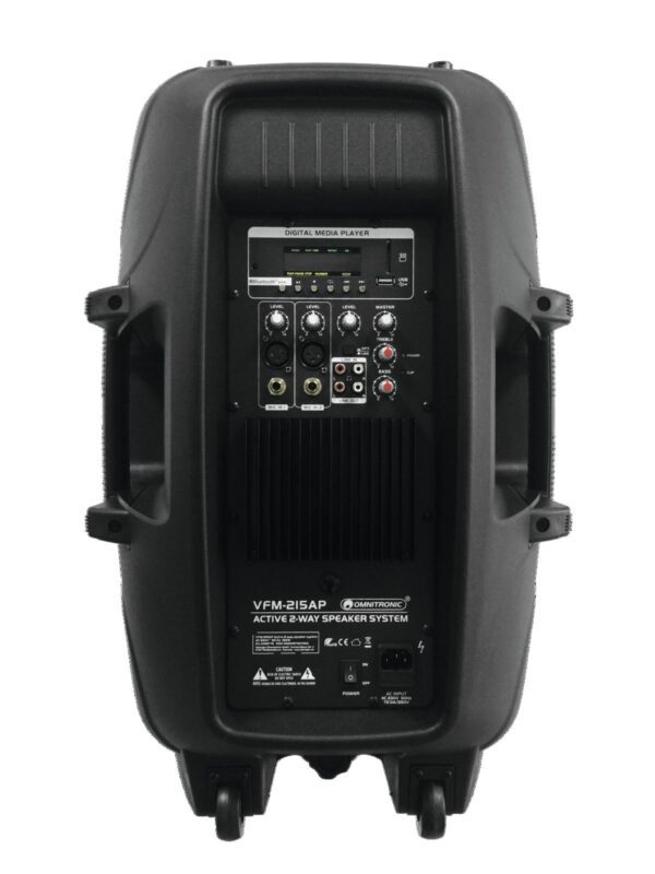 Omnitronic VFM-215AP, aktivní 15" reprobox MP3/SD/BT/USB, 150W - Image 3