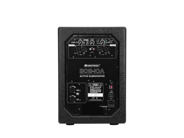 Omnitronic BOB-10A, aktivní subwoofer s DSP/BT, 900W - Image 4