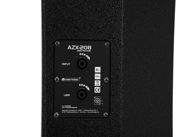 Omnitronic AZX-208, 2-pásmový 8" reproduktor 100W - Image 5