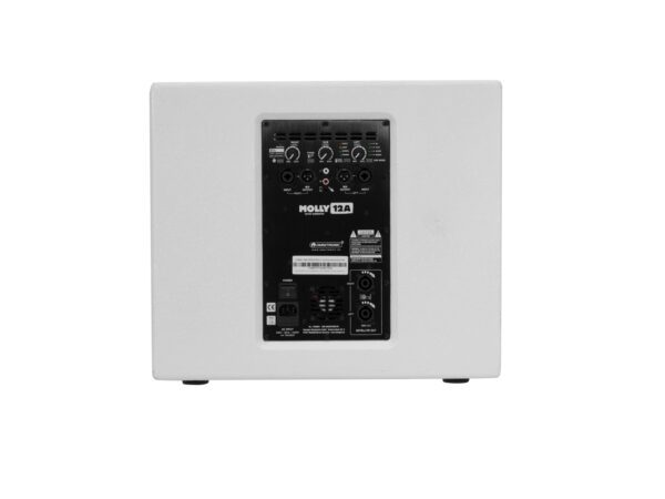Omnitronic MOLLY-12A aktivní subwoofer, 700 W RMS, bílý - Image 5